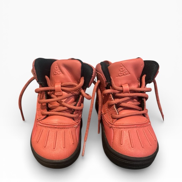 Nike ACG Woodside Toddler Boots Orange Size 7C - Picture 2 of 6